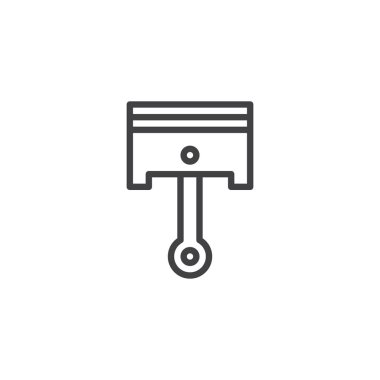 Pistonlu Motor anahat simgesini