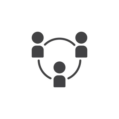 iş takımı vektör simgesi