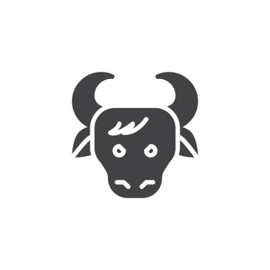 Toros Zodiac vektör simgesi