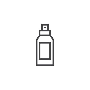 Deodorant şişe anahat simgesini