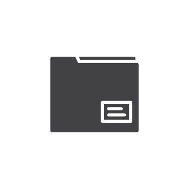 dizin belge vektör simgesi