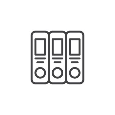 Office klasörleri anahat simgesini