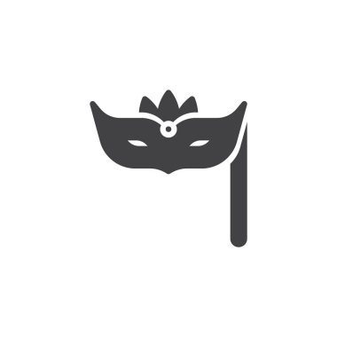 Karnaval maskesi vektör simgesi