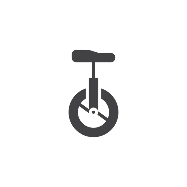 Icona vettoriale monociclo — Vettoriale Stock