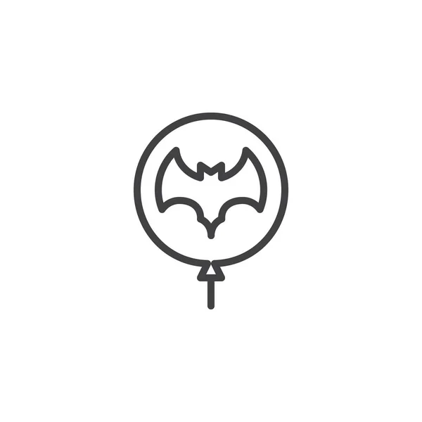 Mão de ícone de morcego desenhar elemento de vetor de logotipo de halloween  de cor preta e símbolo perfeito