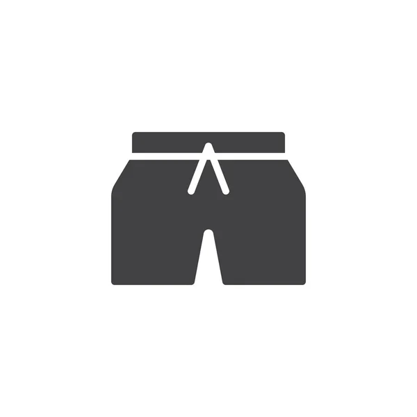 Icona vettoriale dei pantaloni corti — Vettoriale Stock