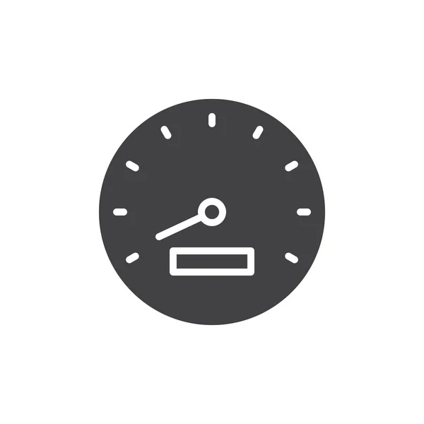 Snelheidsmeter vector pictogram — Stockvector