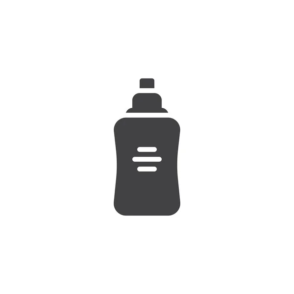 Sportflaschenvektorsymbol Gefüllte Flache Schilder Für Mobiles Konzept Und Webdesign Trinkflasche — Stockvektor