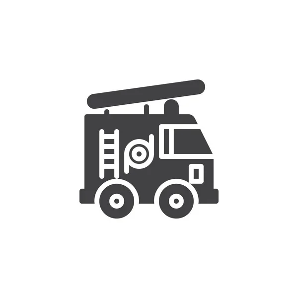 Fire truck vector icon — Stock Vector