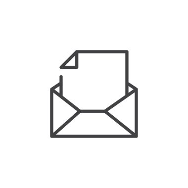 E-posta belge dosya anahat simgesini