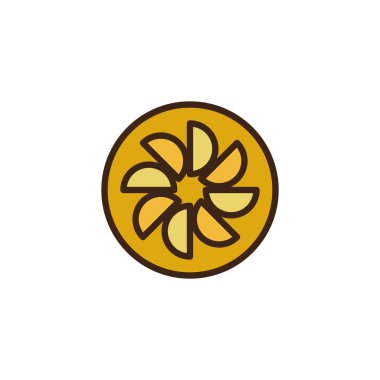 İbranice anahat simgesini dolu