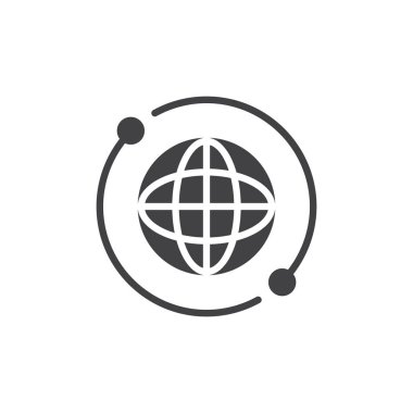 Dünya çapında vektör simge
