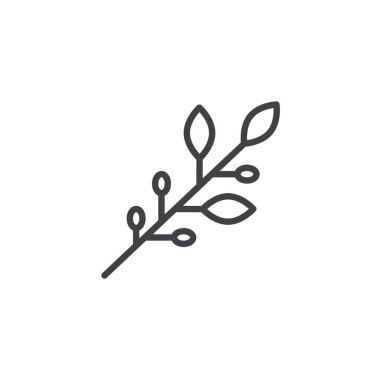 Zeytin dalı anahat simgesini