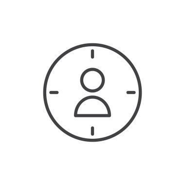 Hedef pazarlama anahat simgesini