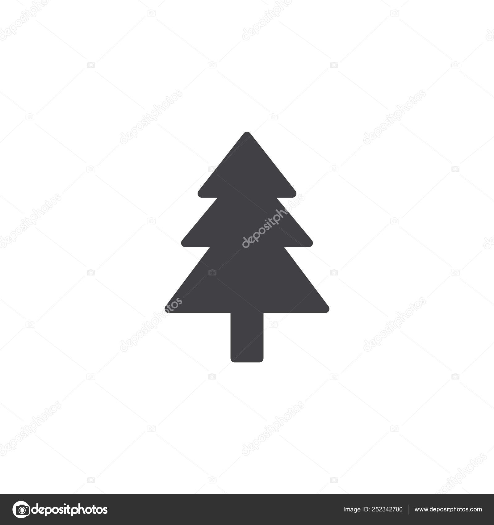 クリスマスツリーベクトルアイコン ストックベクター C Avicons