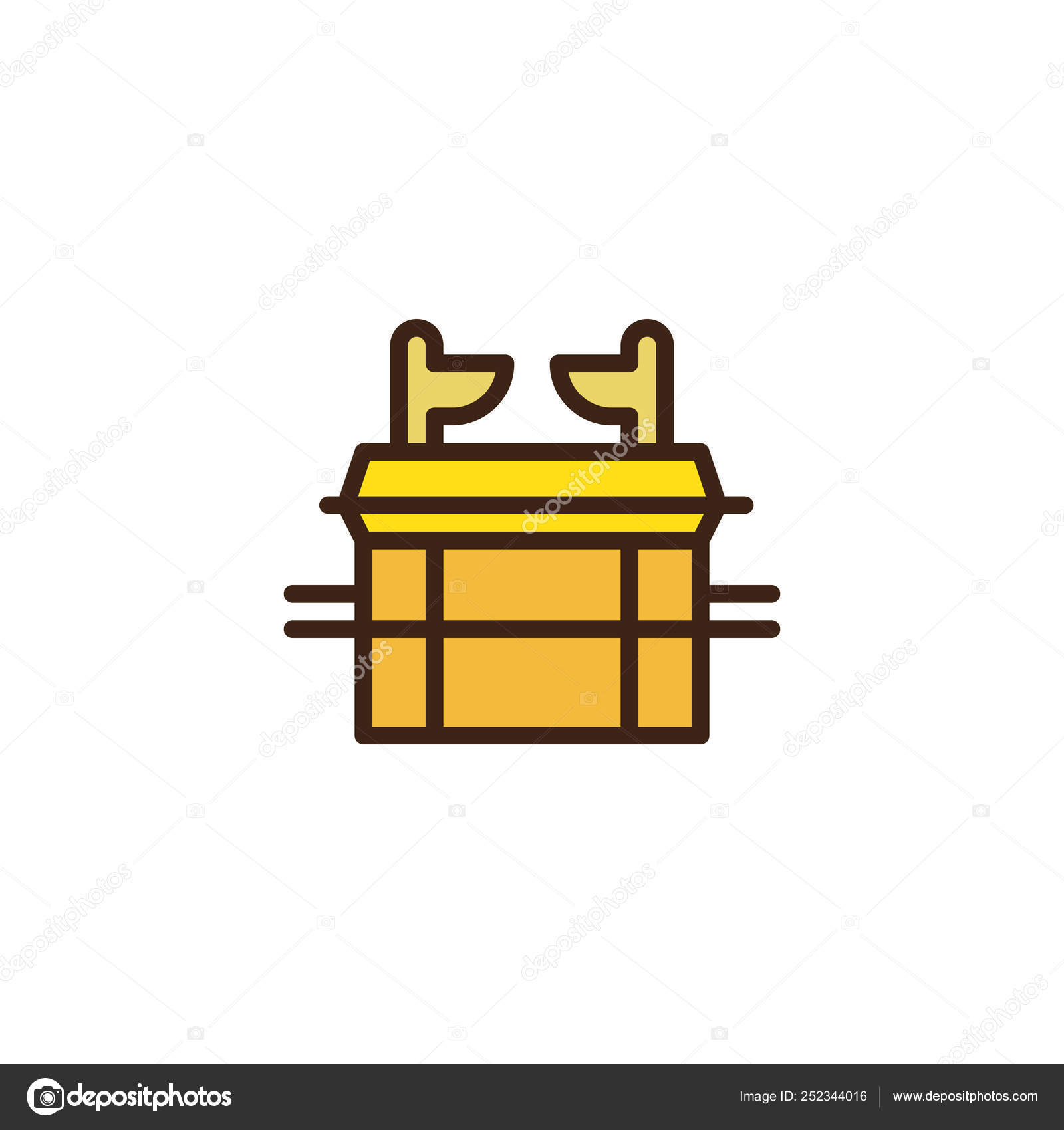 Hebrew filled outline icon Stock Vector Image by ©avicons 252344016