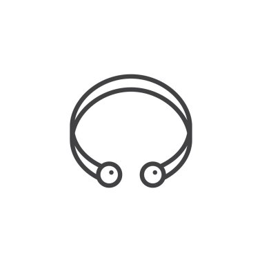 Bilezik anahat simgesini