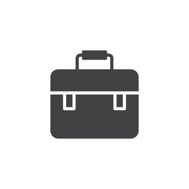 Evrak çantası vektör simgesini