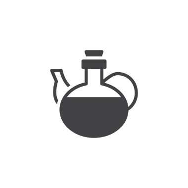 Zeytinyağı vektör simge sürahi