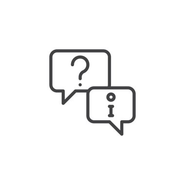 Teknik destek sorusu anahat simgesi