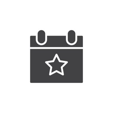 En sevdiğim gün vektör simgesi