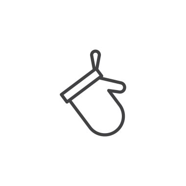 Mitten Noel oyuncak anahat simgesini