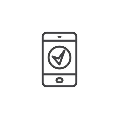 Onay tablet anahat simgesi