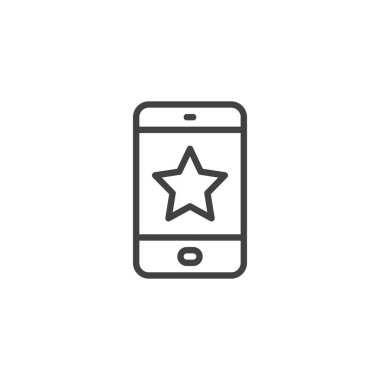 Favori telefon ekran anahat simgesini