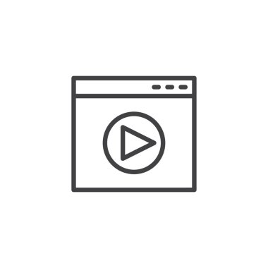 Online Medya player anahat simgesini