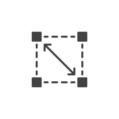 Dönüşüm aracı vektör simgesi