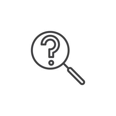 Soru arama anahat simgesi