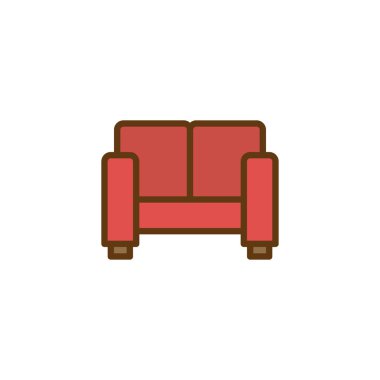 Doldurulmuş anahat simgesini kanepe