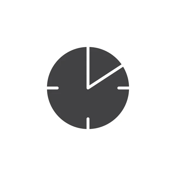 10 minutos icono de vector de tiempo — Vector de stock