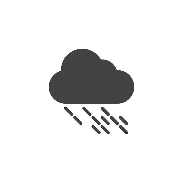 Icona vettoriale della nube piovosa — Vettoriale Stock