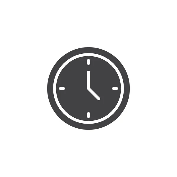 Horloge de bureau icône vectorielle — Image vectorielle