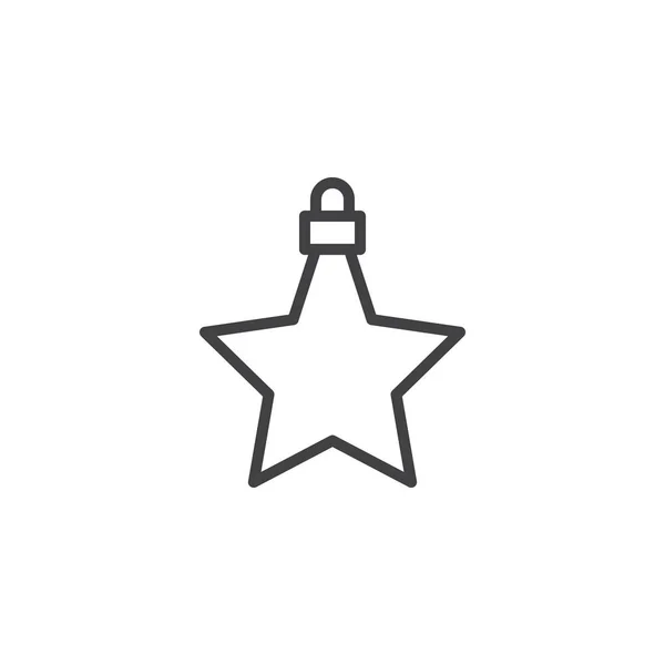 Різдвяна зірка структури значок — стоковий вектор