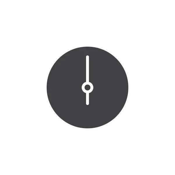 Clock time vector icon — Stock Vector