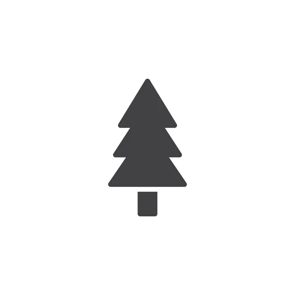 Fir tree vector pictogram — Stockvector