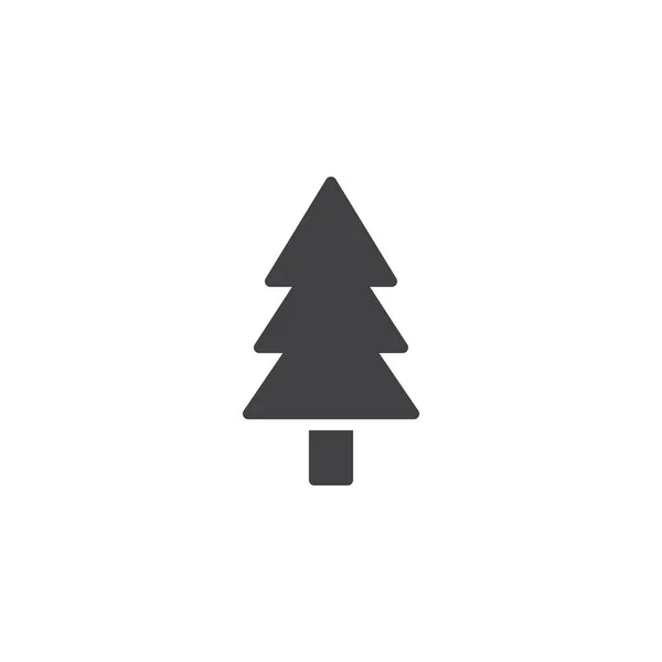 FIR tree wektor ikona — Wektor stockowy