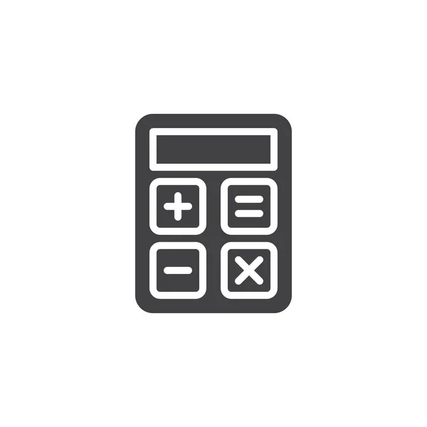 Calculadora vector icono — Vector de stock