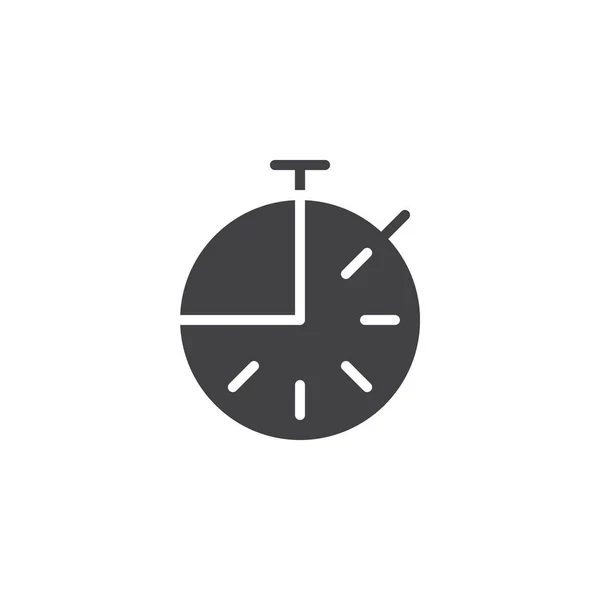 Stopwatch Timer Vector Icon — Stockvector