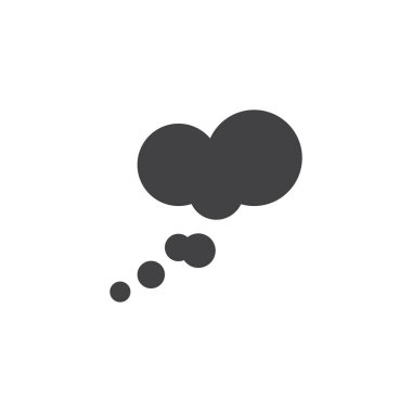 Sence konuşma kabarcıklar vektör simgesi