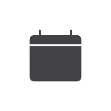 Takvim vektörü simgesi