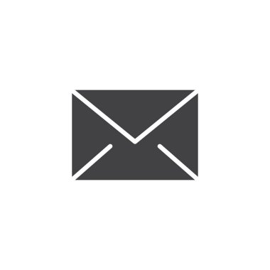 Zarf iletisi vektör simgesi