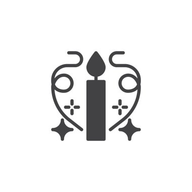 Parti mum vektör simgesi