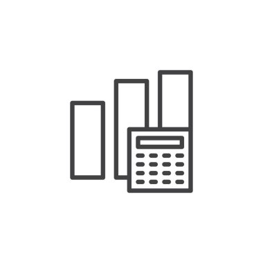 Finansal analiz anahat simgesini