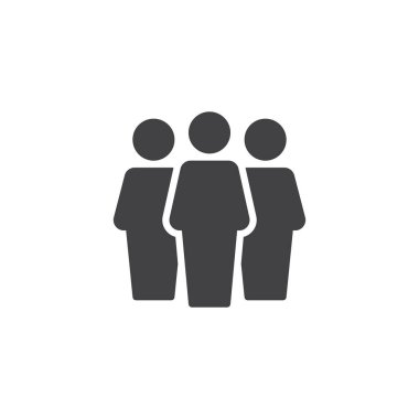 Kullanıcı grup vektör simgesi