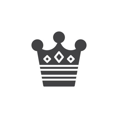 taç vektör simgesi