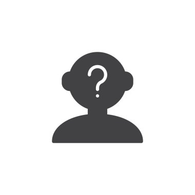 Karışık kişi vektör simgesi