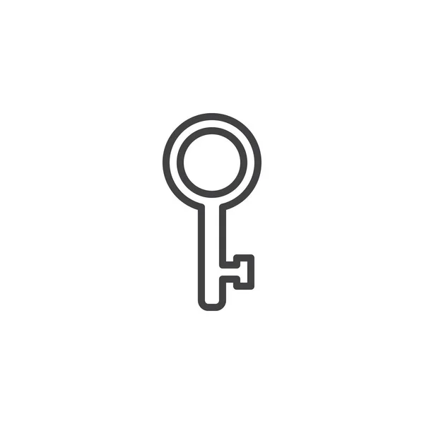 Icono del esquema clave — Archivo Imágenes Vectoriales